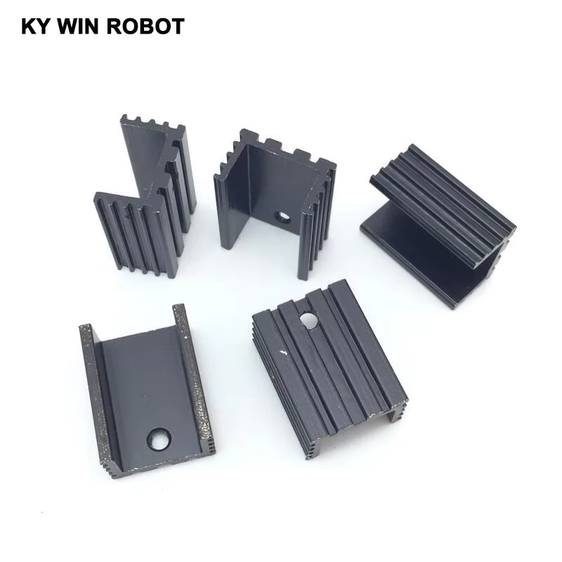 10pcs  Aluminium TO-220 Heatsi - огляд і ціна Heatsink