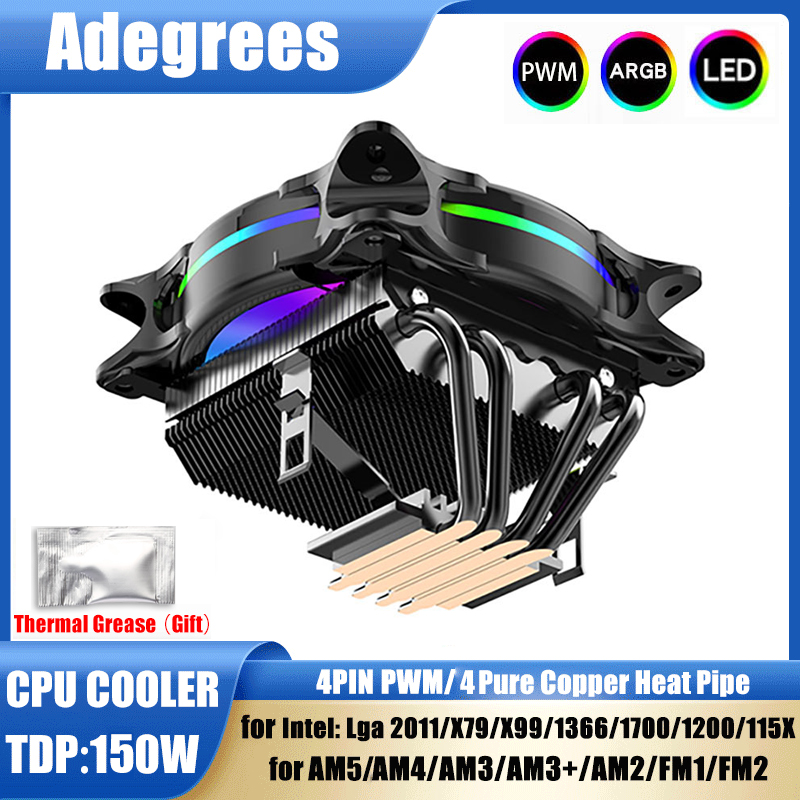 X99 CPU Air Cooler 3Pin/4Pin A - огляд і ціна Air Cooler Cpu