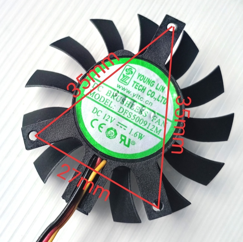 1PC New for DFS500912L DFS5009 - огляд і ціна Cpu Cooler