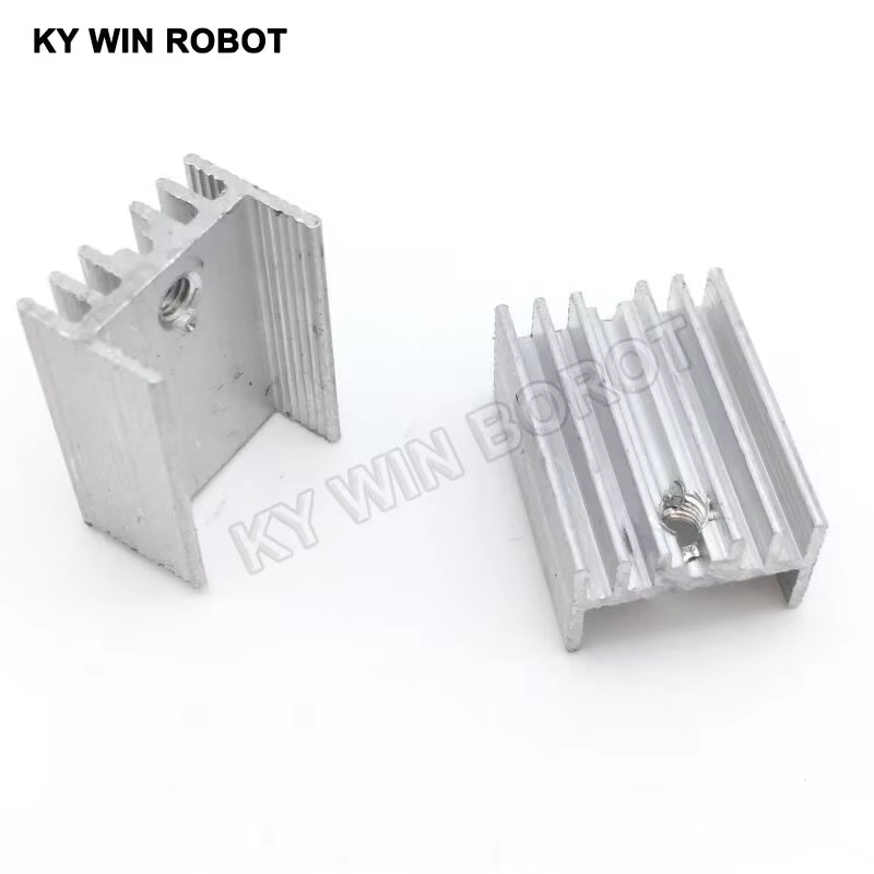 10pcs Aluminium TO-220 Heatsin - огляд і ціна Heatsink
